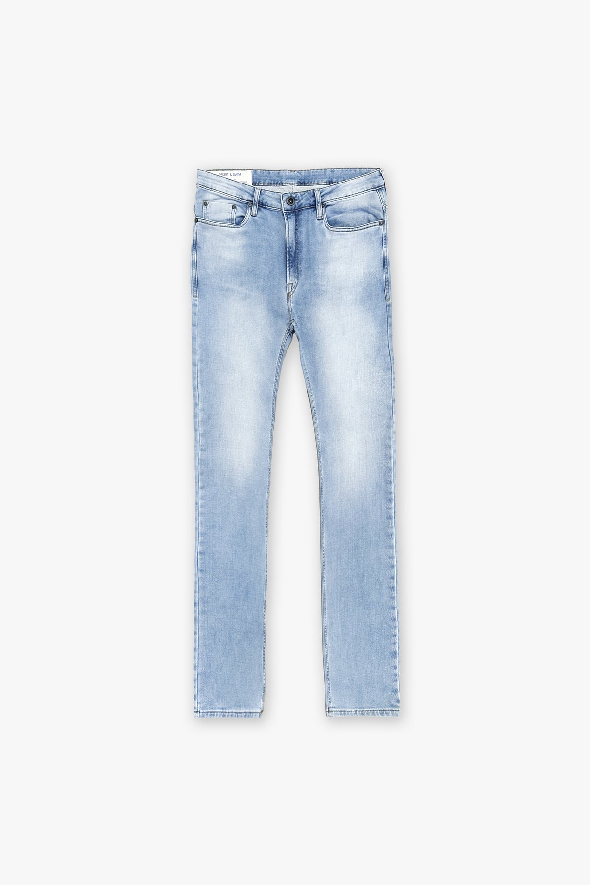 CALÇA LUCCA MASCULINA MOLETOM JEANS CLARO