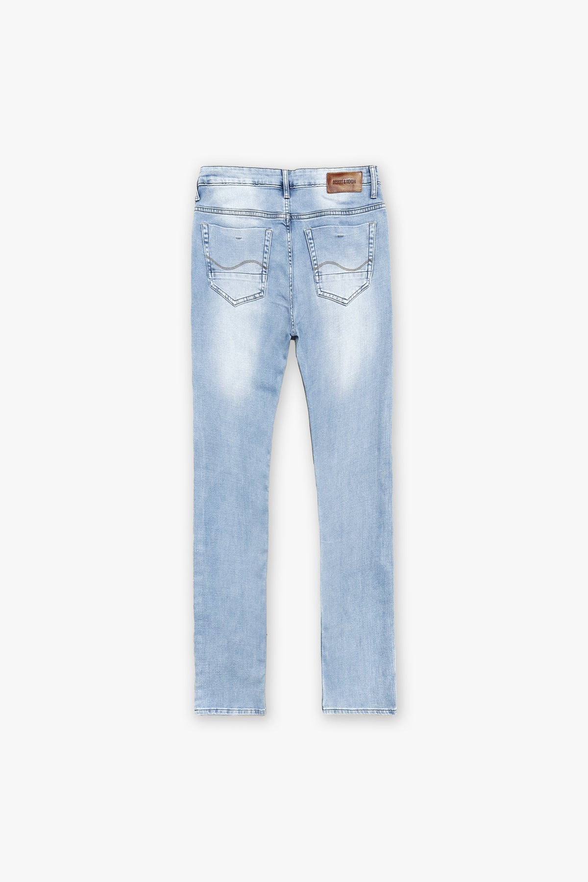 CALÇA LUCCA MASCULINA MOLETOM JEANS CLARO