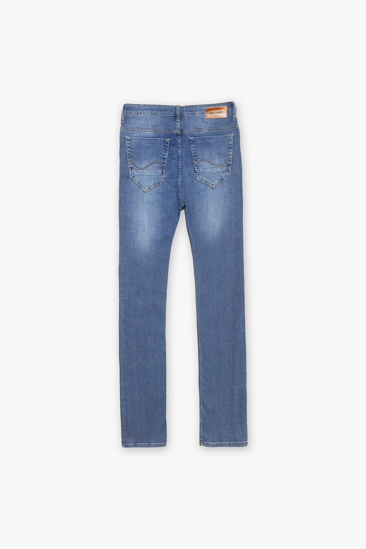 CALÇA LUCCA MASCULINA MOLETOM JEANS ESCURO