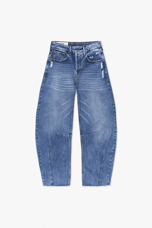 CALÇA BARREL JEANS MÉDIO