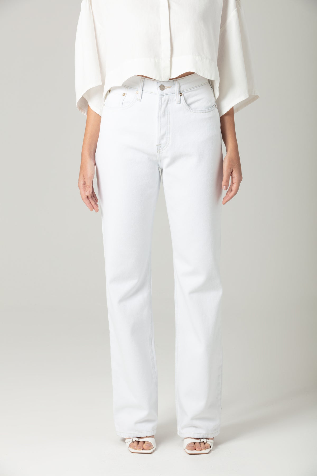 CALÇA MARESSA FEMININA WIDE LEG JEANS ULTRADELAVÊ