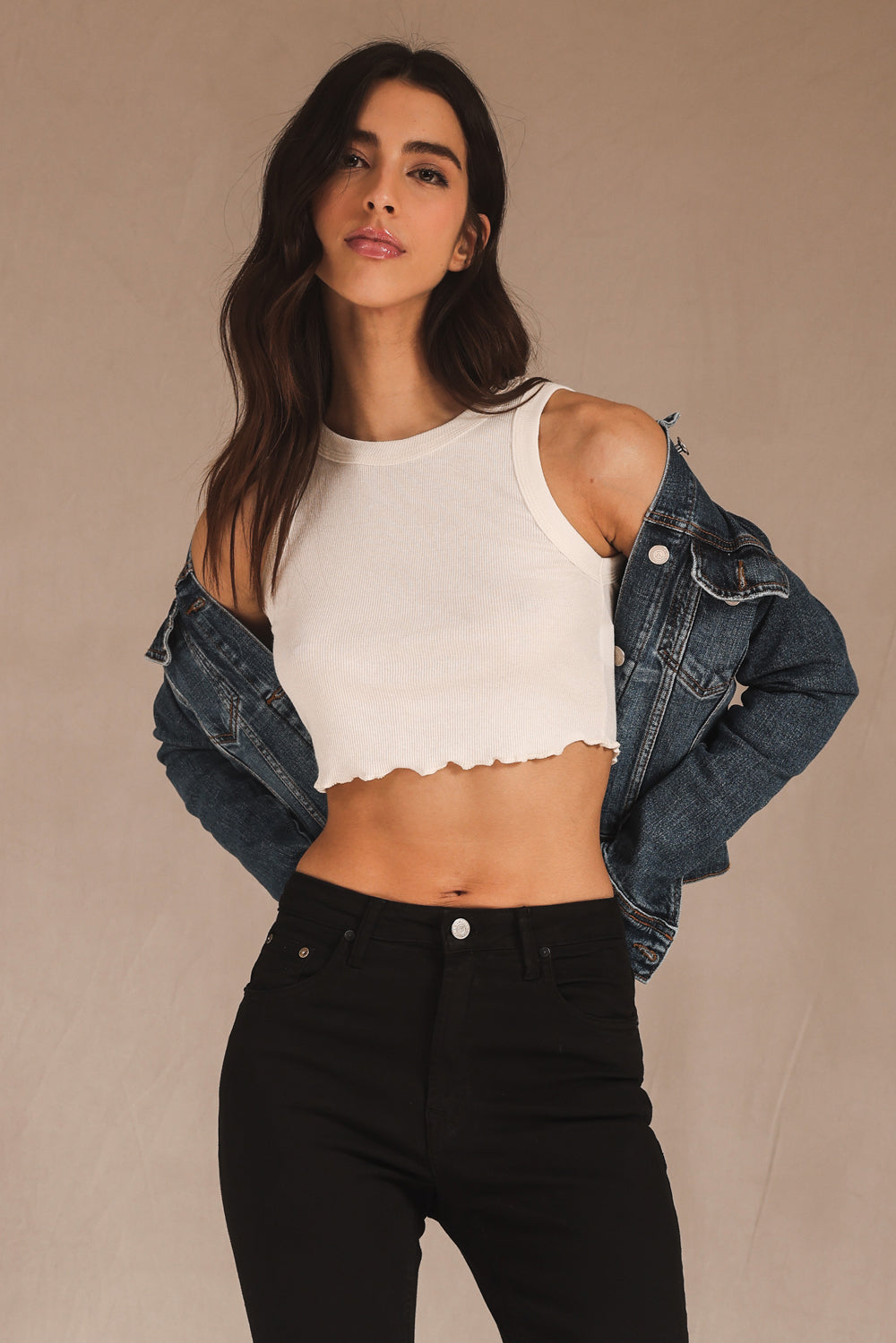 REGATA FEMININA CROPPED - OFF WHITE