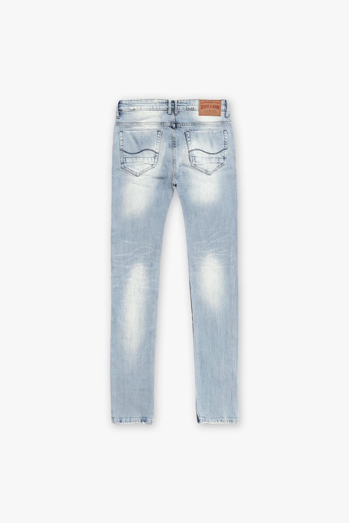 CALÇA THEO MASCULINA SLIM JEANS CLARO