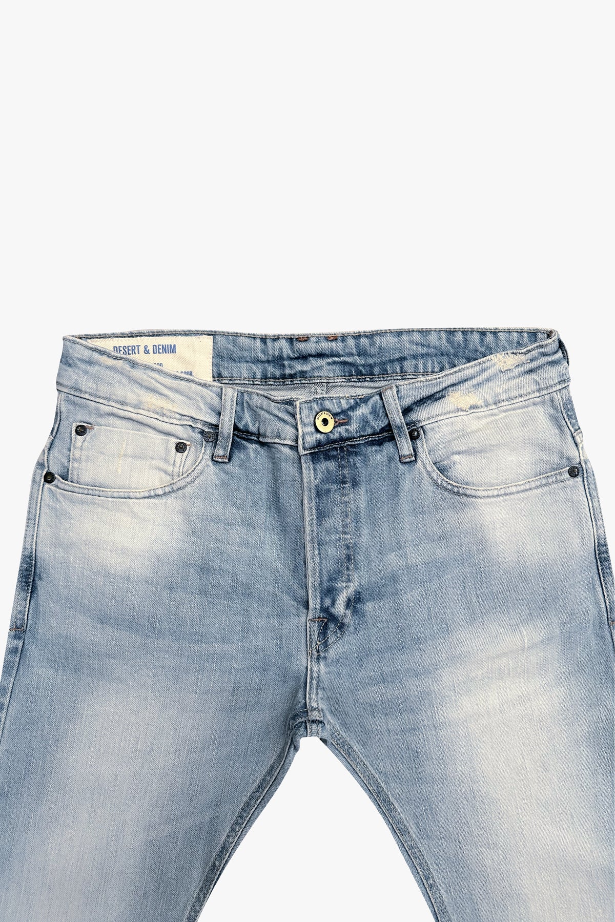 CALÇA THEO MASCULINA SLIM JEANS CLARO