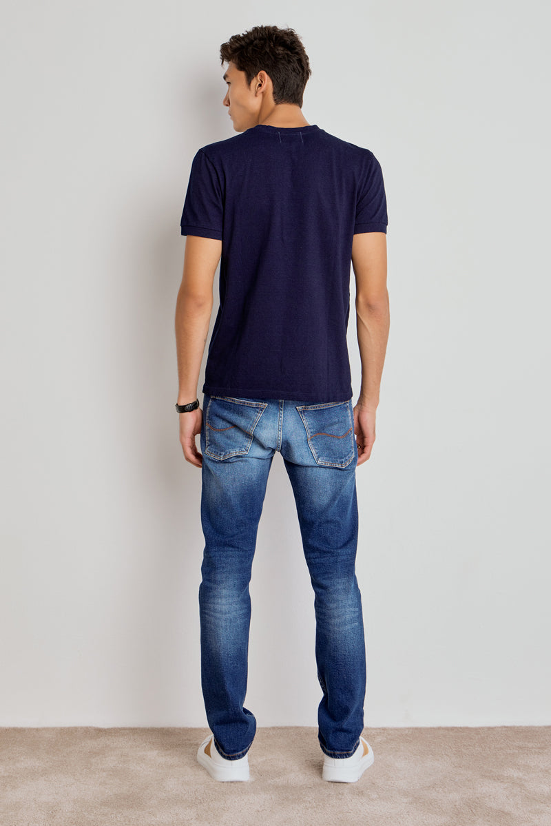 CALCA BASIC COMFORT JEANS MASC