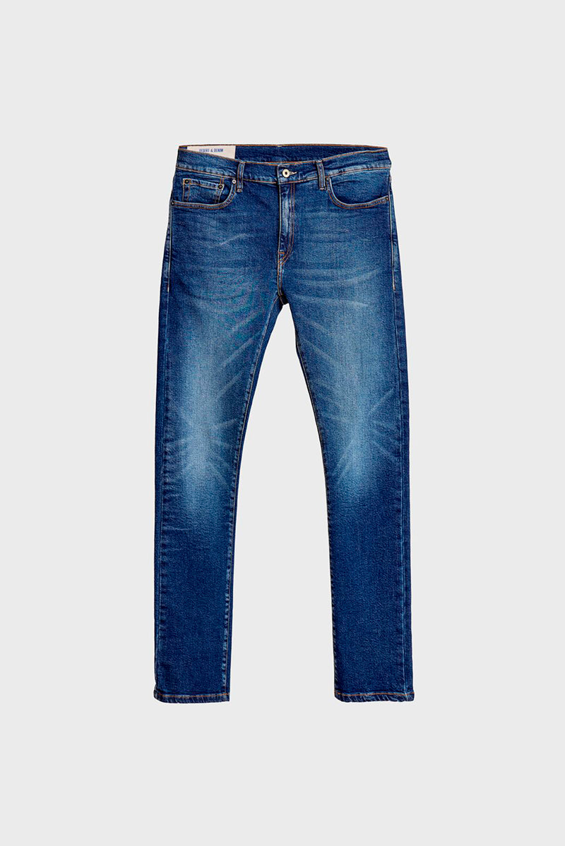 CALCA BASIC COMFORT JEANS MASC