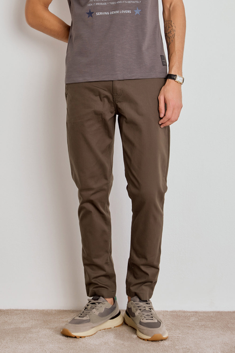 CALÇA OTTO MASCULINA WESTERN VERDE MILITAR