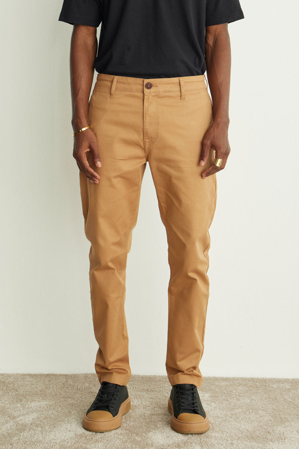 CALÇA OTTO MASCULINA WESTERN CARAMELO