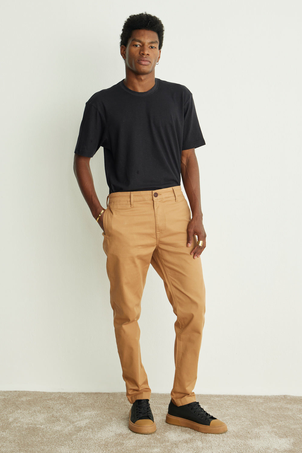 CALÇA OTTO MASCULINA WESTERN CARAMELO