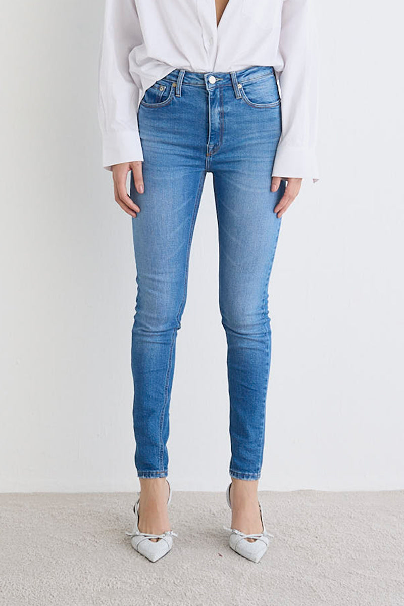 CALÇA SOFIE FEMININA SKINNY JEANS MÉDIO CLARO