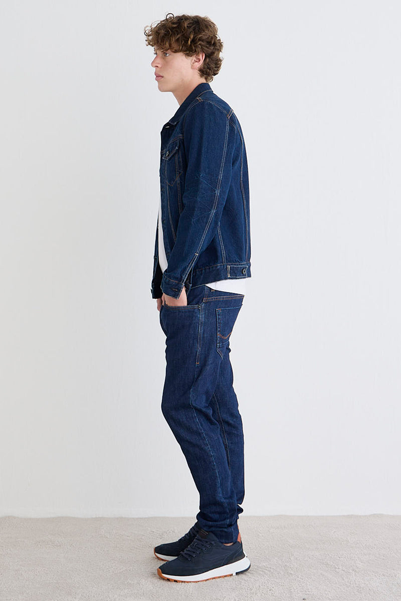 JAQUETA MASCULINA ESSENTIAL JEANS