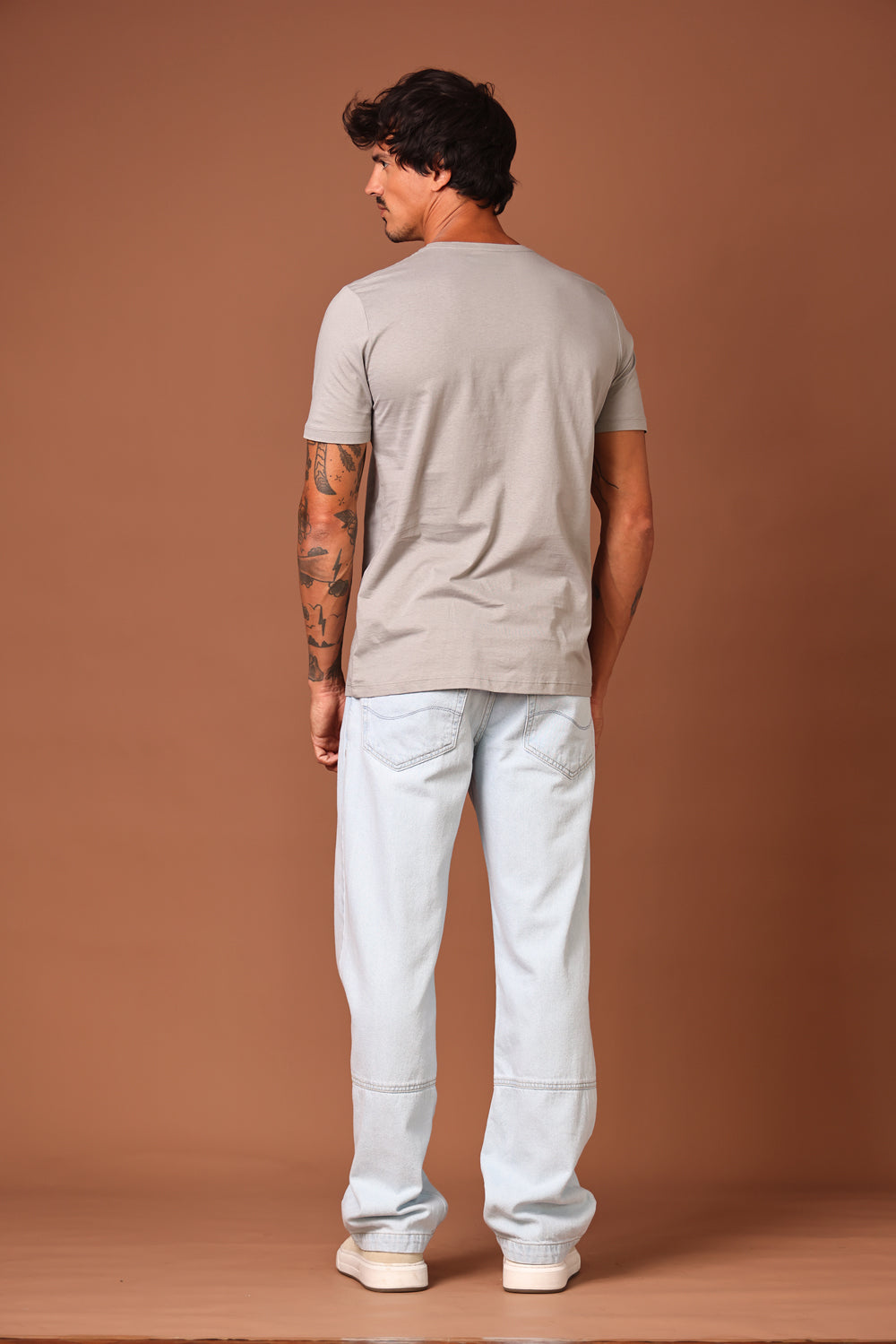 CALÇA JAKE MASCULINA STRAIGHT JEANS CLARO