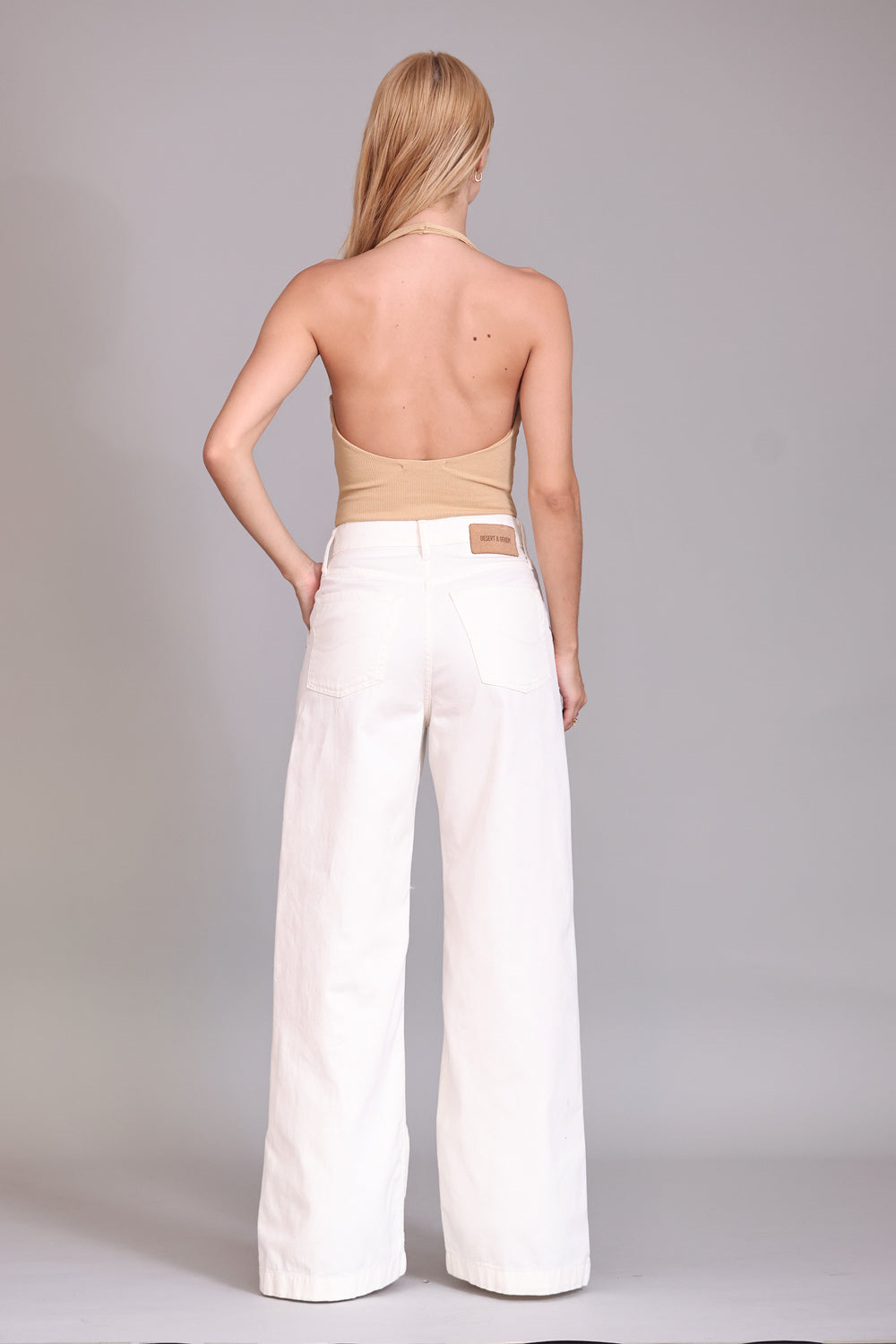 Calça Chino Sarja Off White