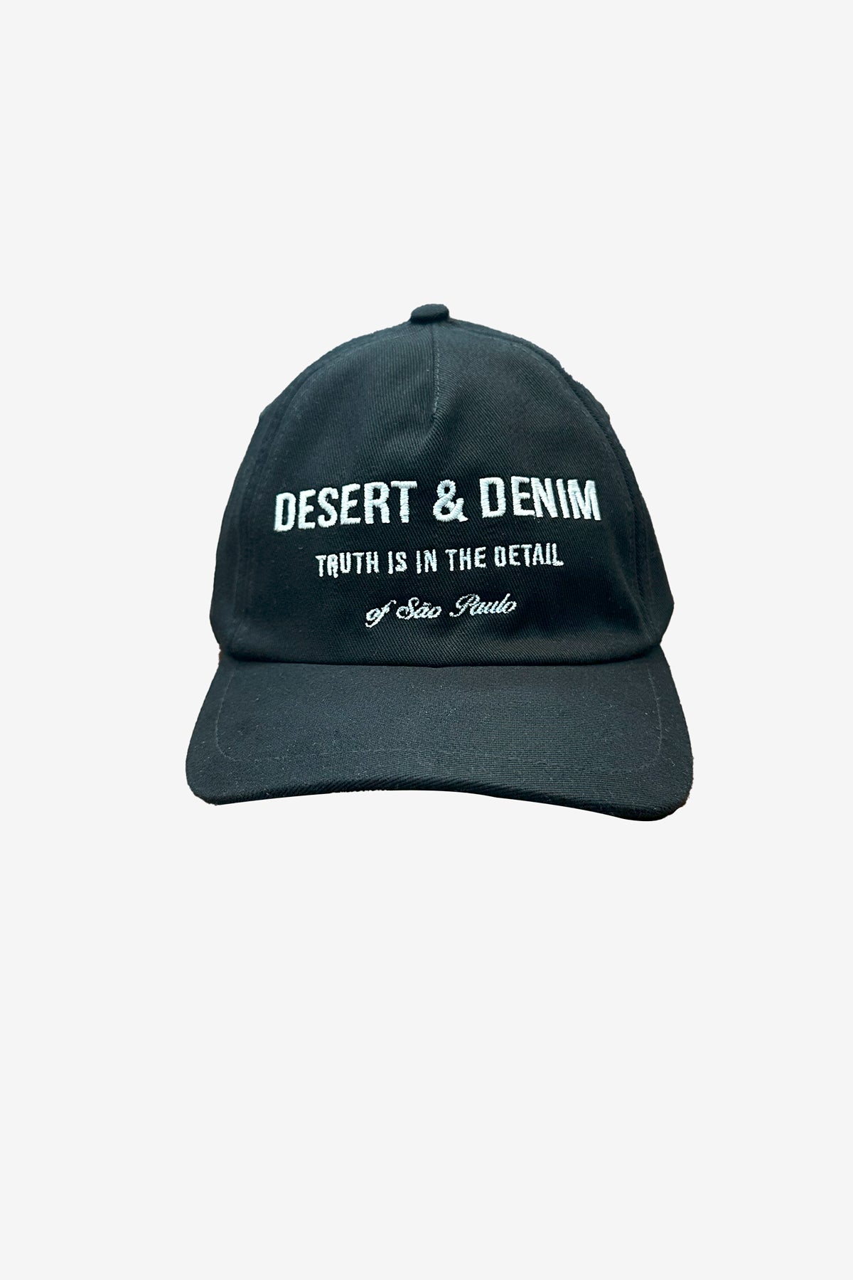 BONÉ INSTITUCIONAL DESERT & DENIM - PRETO