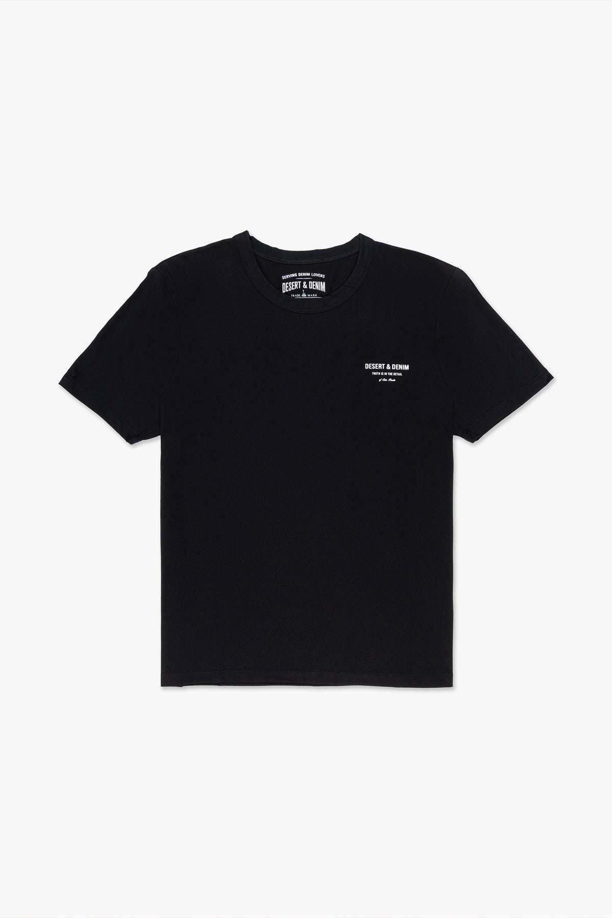 CAMISETA MASCULINA DESERT & DENIM MASC - PRETO