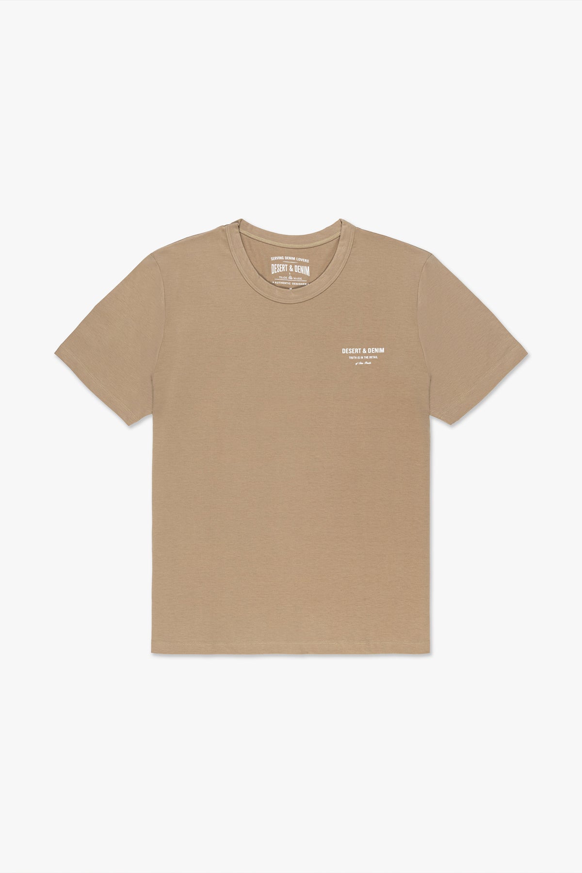 CAMISETA MASCULINA DESERT & DENIM MASC - KAKI