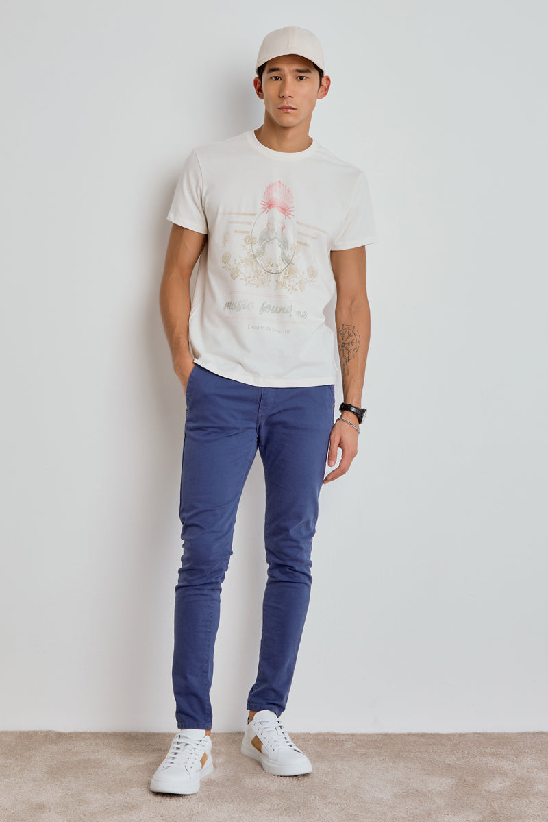 CAMISETA MASCULINA  MUSIC FOUND ME