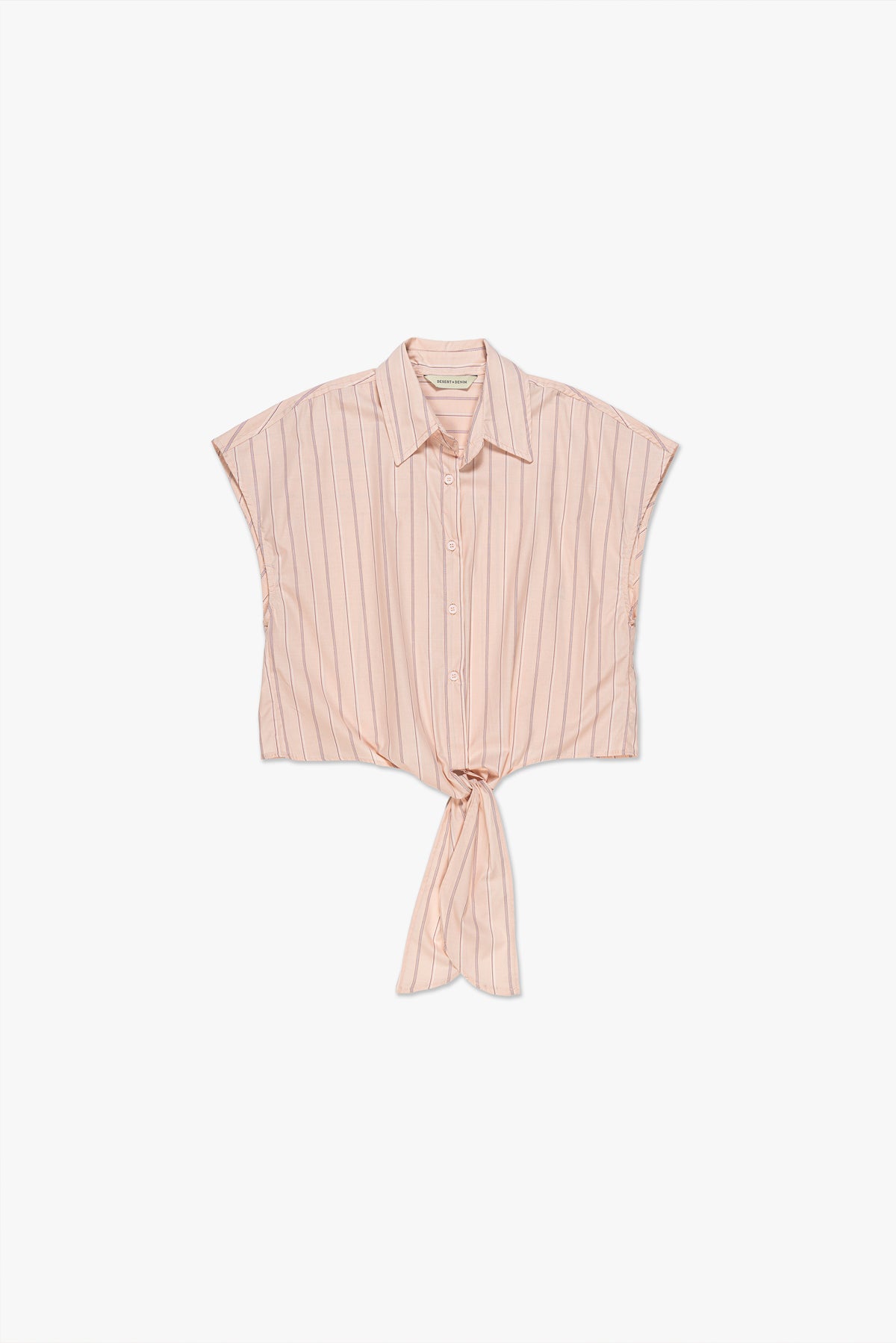 CAMISA FEMININA AMARRAÇÃO LISTRADA