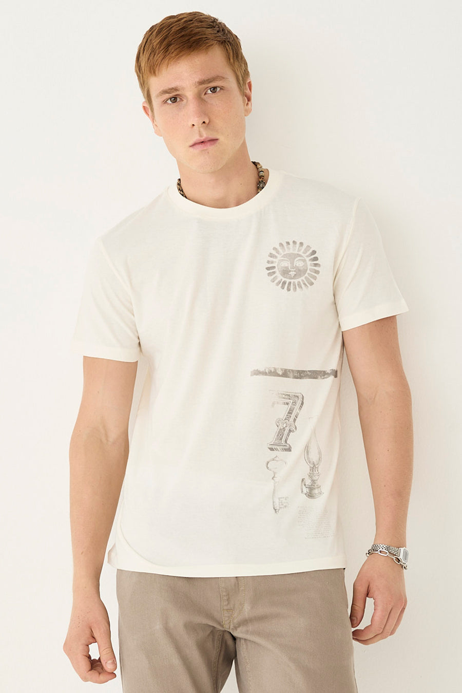 CAMISETA MASCULINA LAMP KEY SEVEN