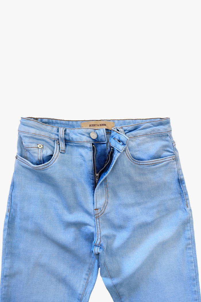 CALÇA LARISSA FEMININA BOOTCUT JEANS CLARO