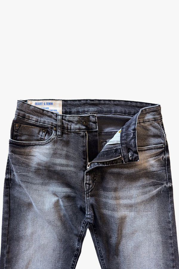 CALÇA VINCENT MASCULINA SLIM BLACK JEANS