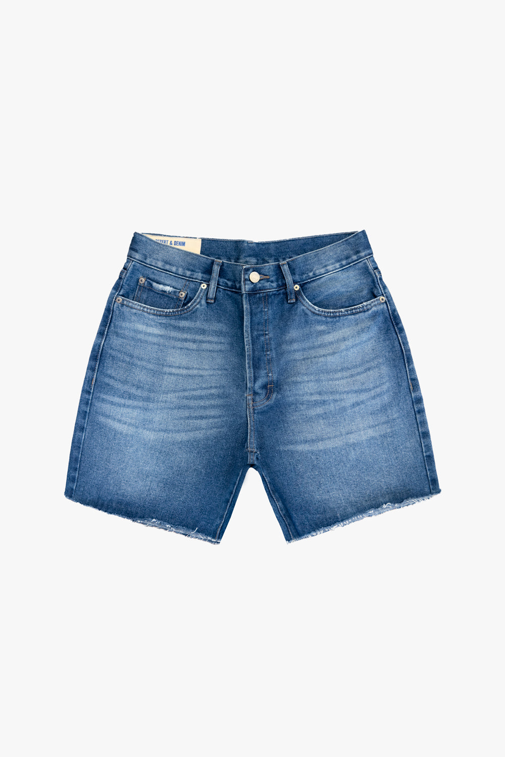 BERMUDA VALERIE FEMININA JEANS MÉDIO