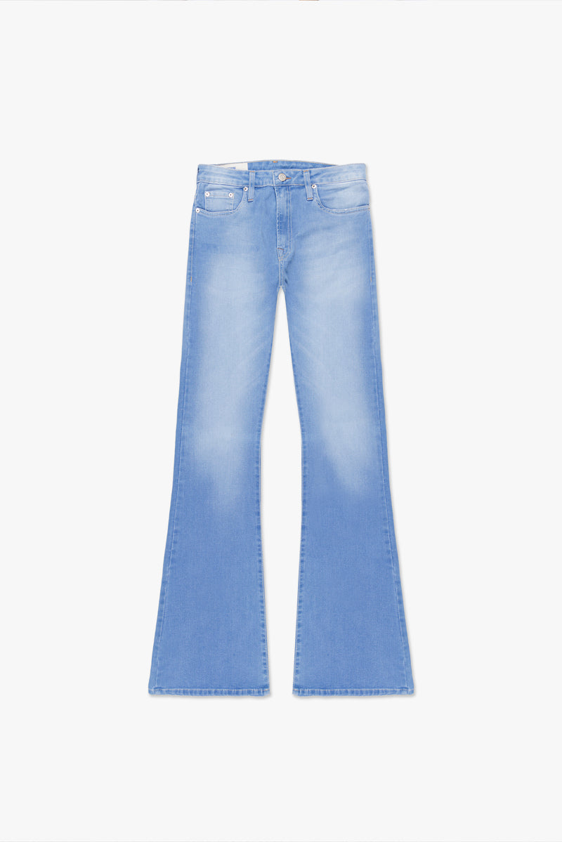 CALÇA LUISA FEMININA BOOTCUT JEANS MÉDIO CLARO