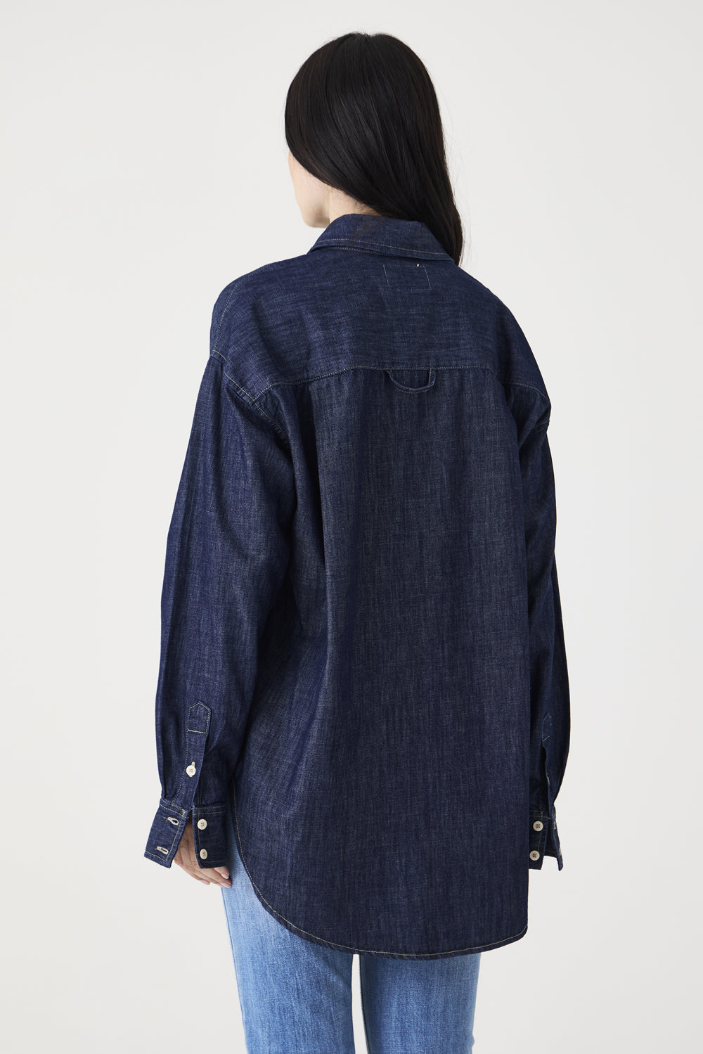 CAMISA JAMIE FEMININA JEANS ESCURO
