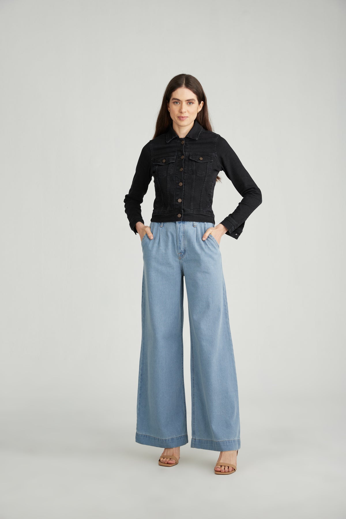 Calça Feminina Chino Jeans Claro