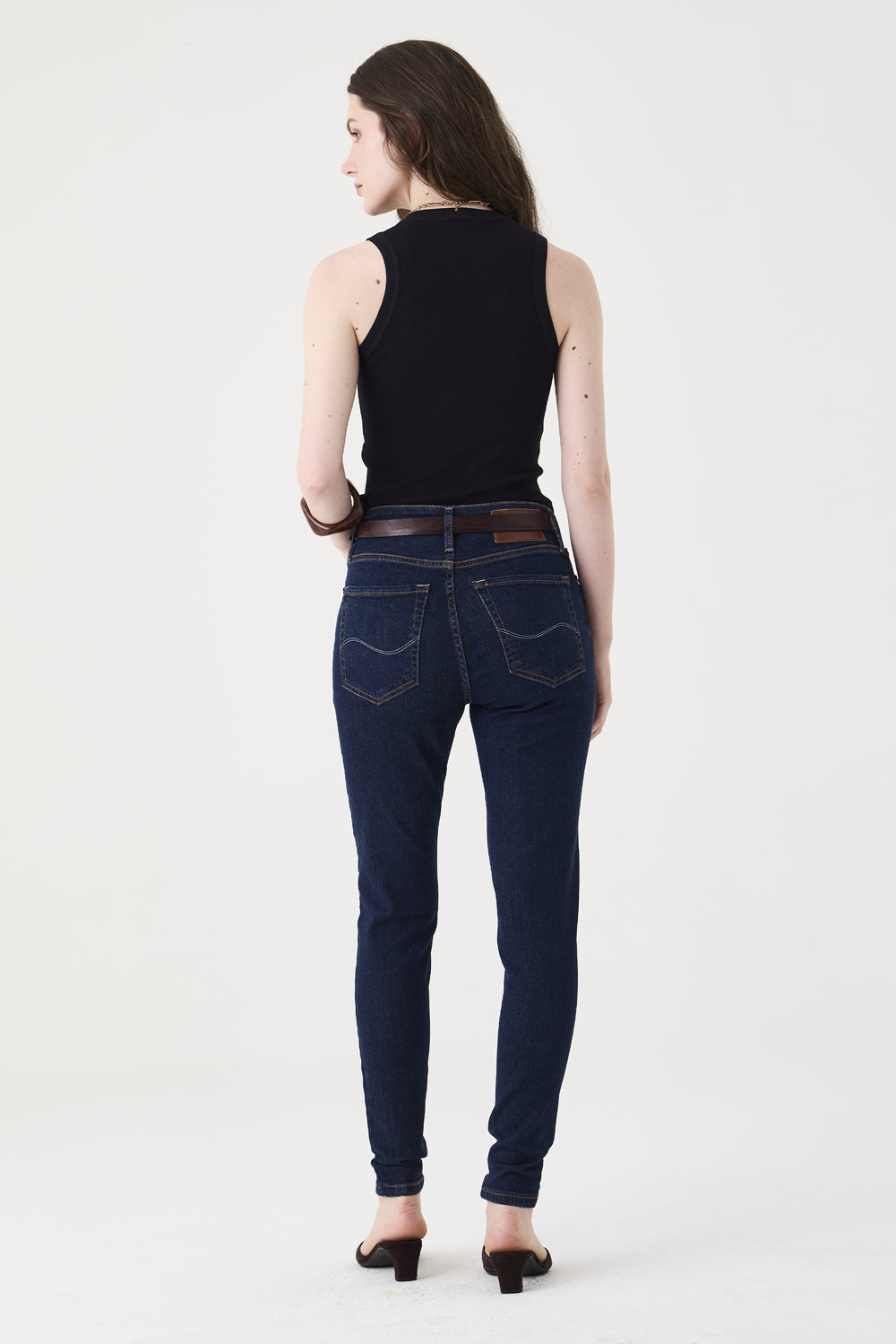 CALÇA SOFIE FEMININA SKINNY JEANS ESCURO