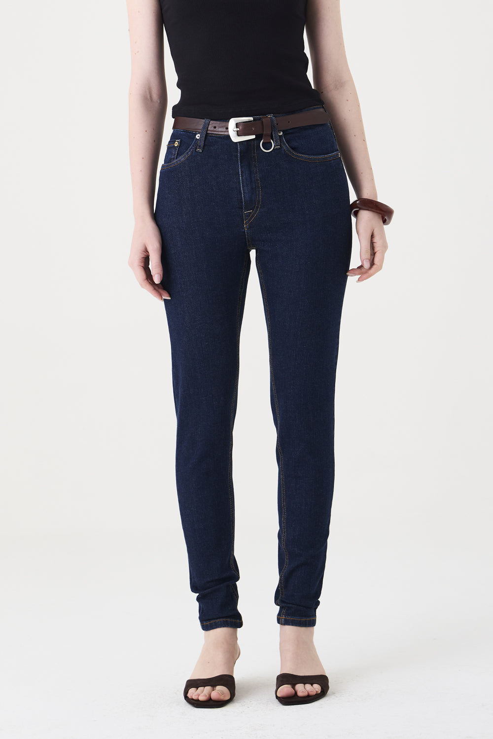 CALÇA SOFIE FEMININA SKINNY JEANS ESCURO