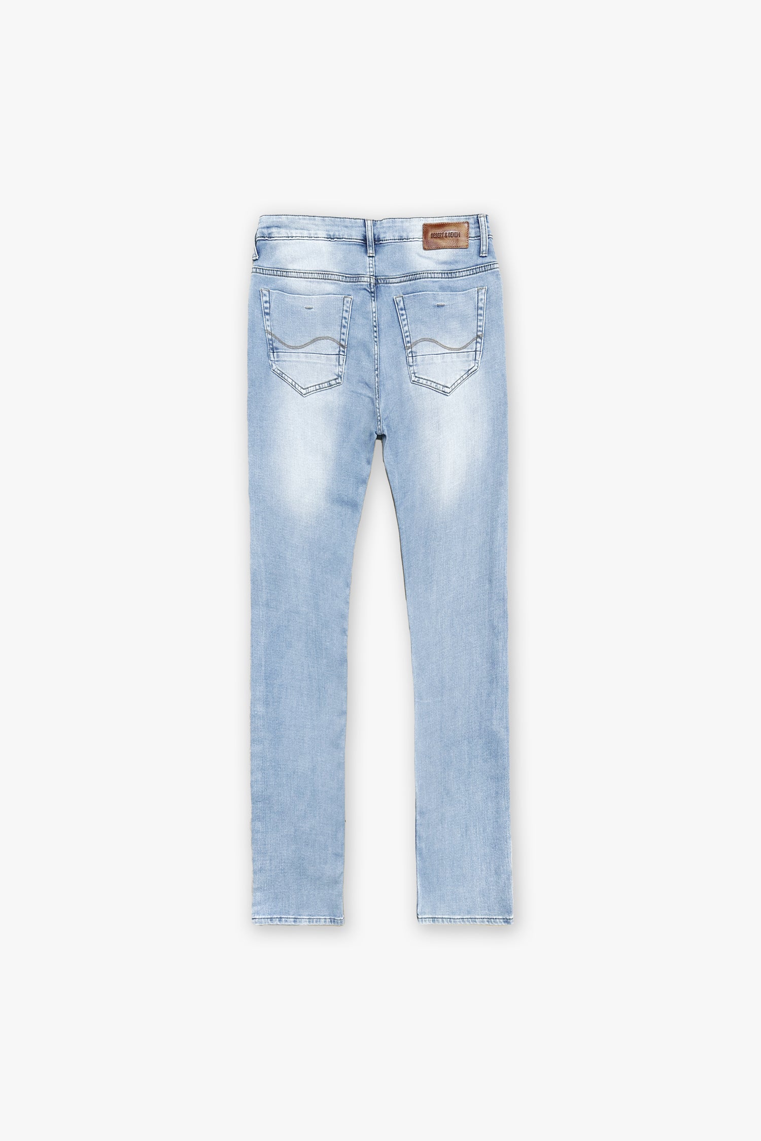 CALÇA LUCCA MASCULINA MOLETOM JEANS CLARO