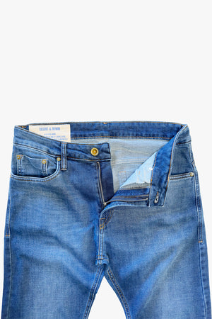 CALÇA LUCCA MASCULINA MOLETOM JEANS ESCURO
