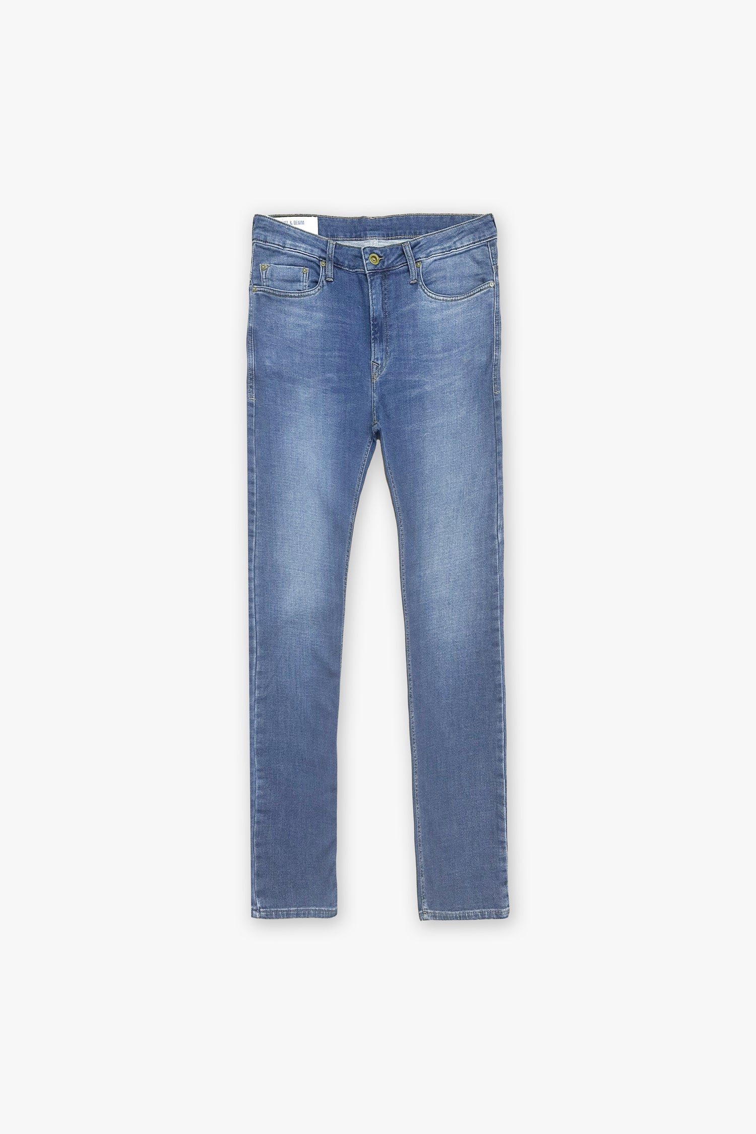 CALÇA LUCCA MASCULINA MOLETOM JEANS ESCURO