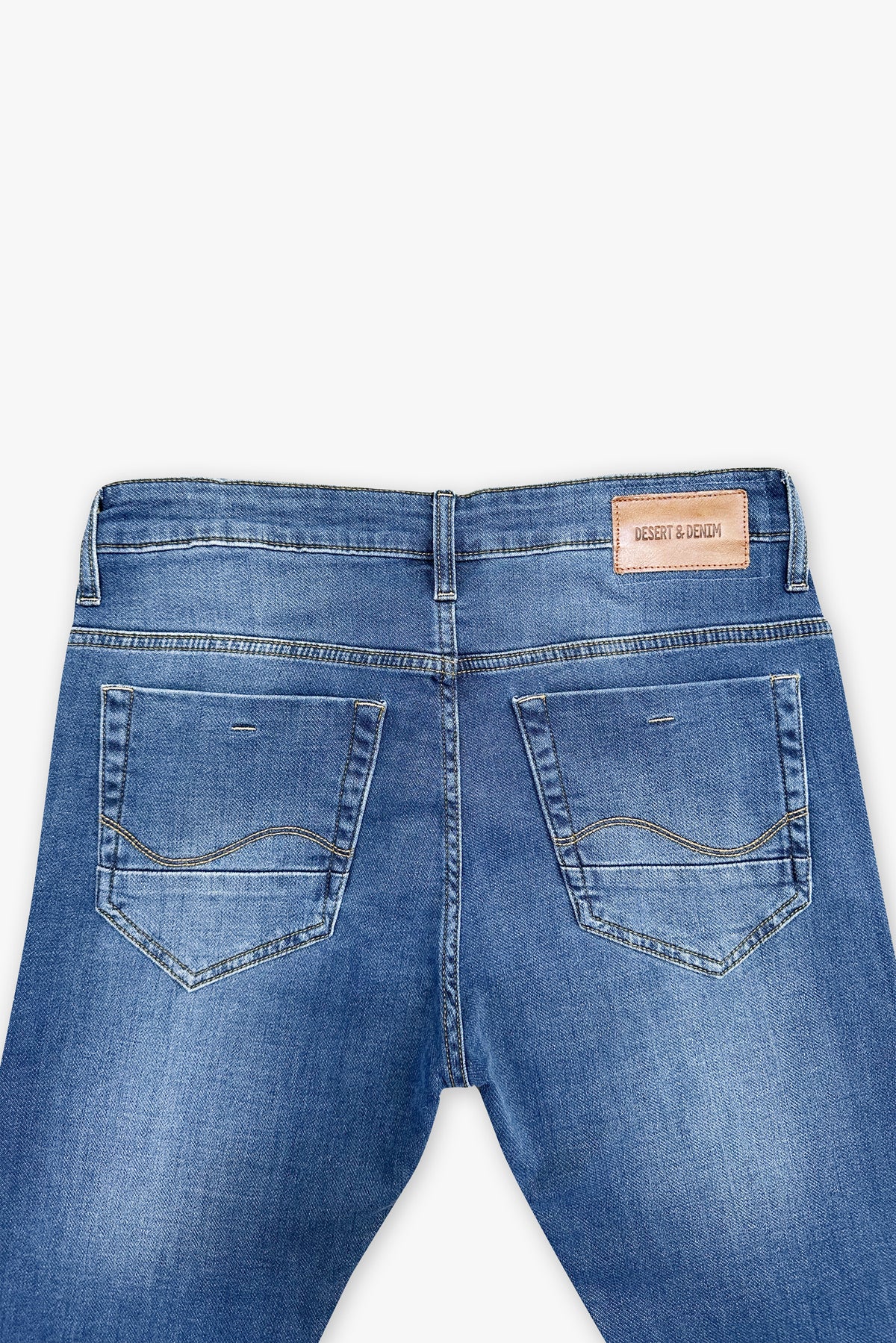 CALCA MOLETOM JEANS ESCURO
