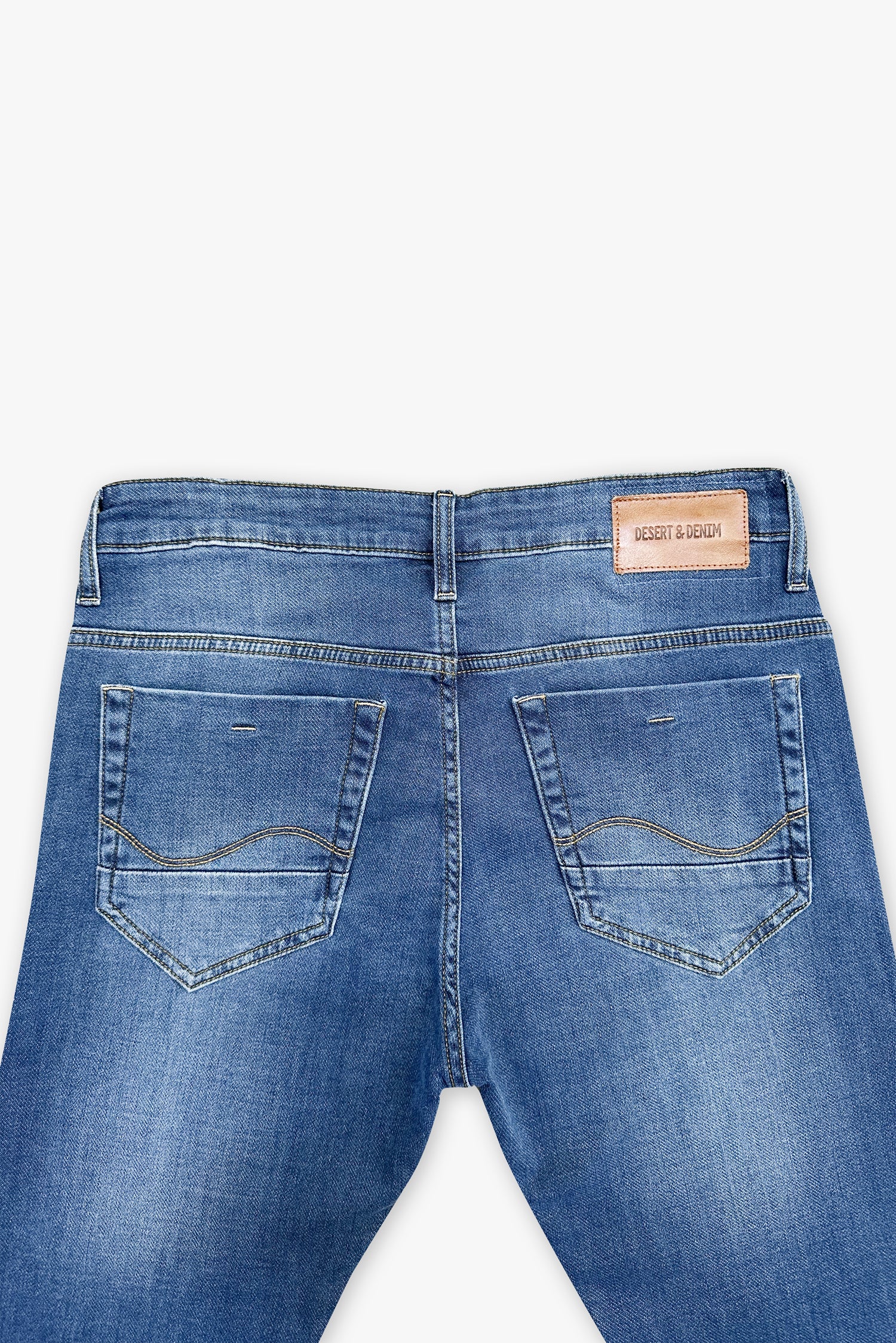 CALÇA LUCCA MASCULINA MOLETOM JEANS ESCURO