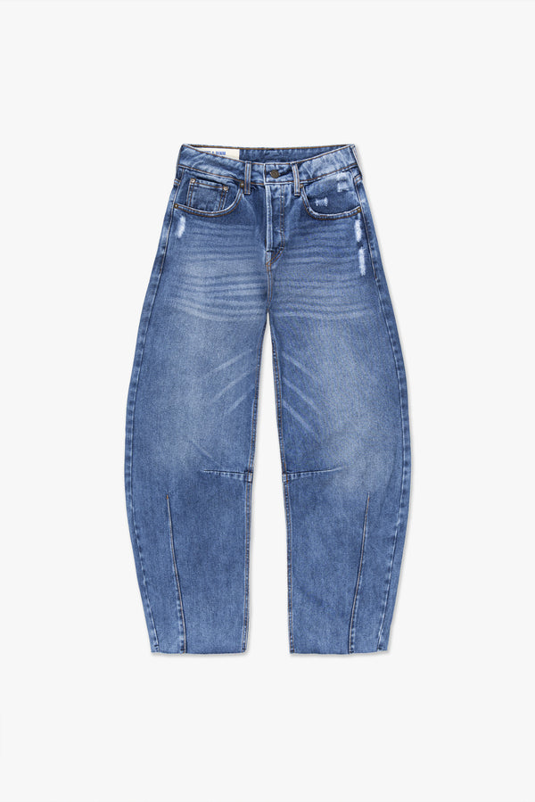 CALÇA BARREL JEANS MÉDIO