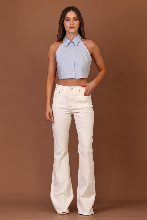 CALCA SKINNY SARJA BRANCO