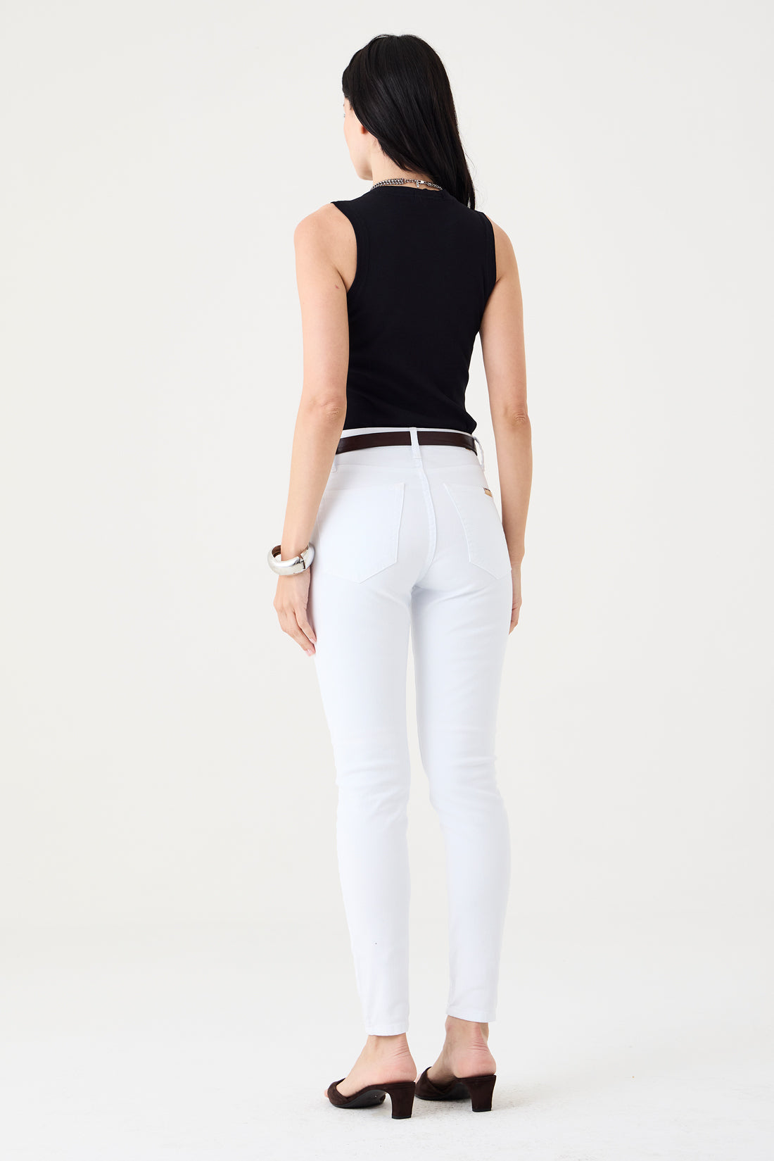 CALÇA SOFIE FEMININA SKINNY SARJA BRANCO