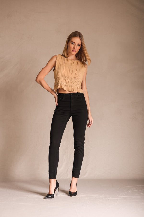 Calça Skinny Sarja Black