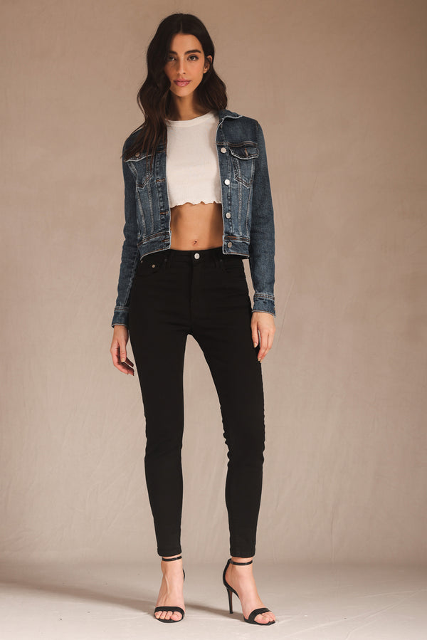 Calça Skinny Sarja Black
