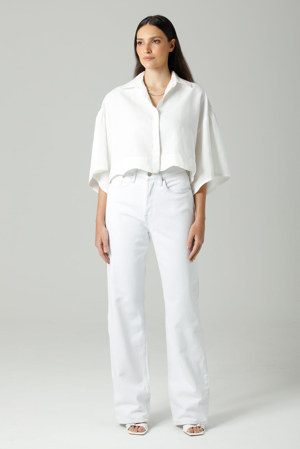 CALÇA MARESSA FEMININA WIDE LEG JEANS ULTRADELAVÊ