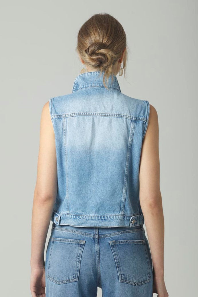 COLETE JEANS CLARO