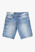 BERMUDA ROMEO MASCULINA RETA JEANS MÉDIO CLARO