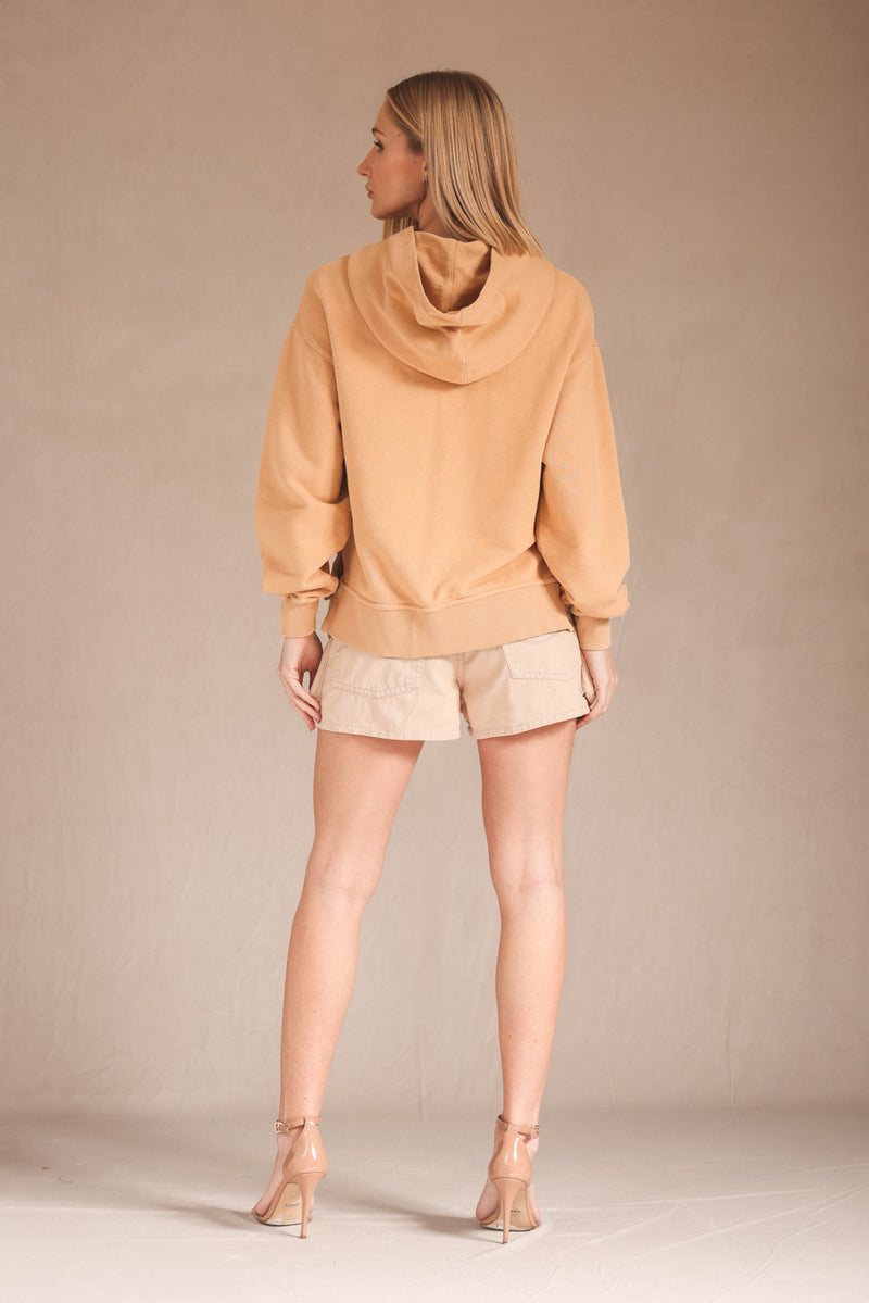 Shorts Bolso Puff Areia