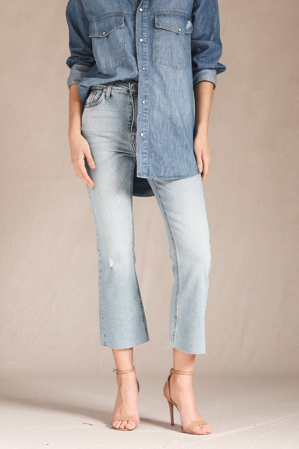 Calça Bootcut Riley Jeans Médio