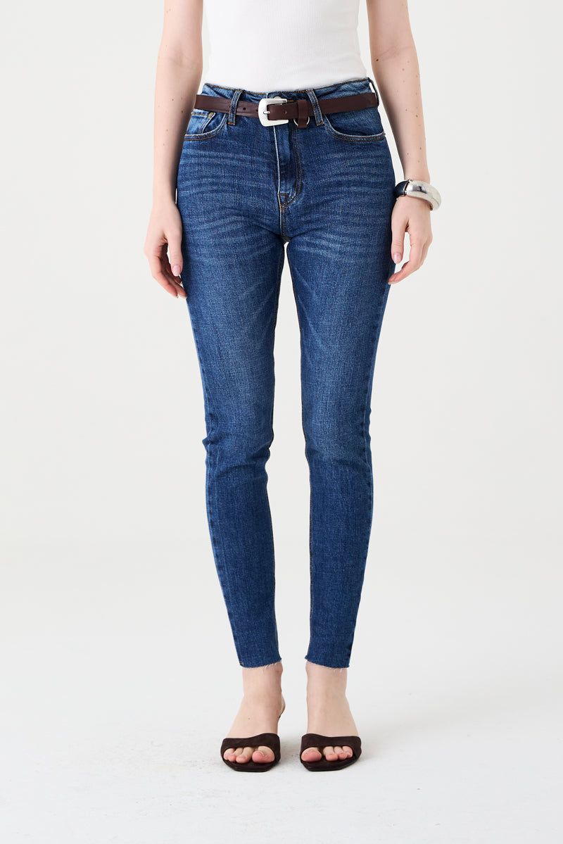 CALÇA SOFIE FEMININA SKINNY JEANS ESCURO