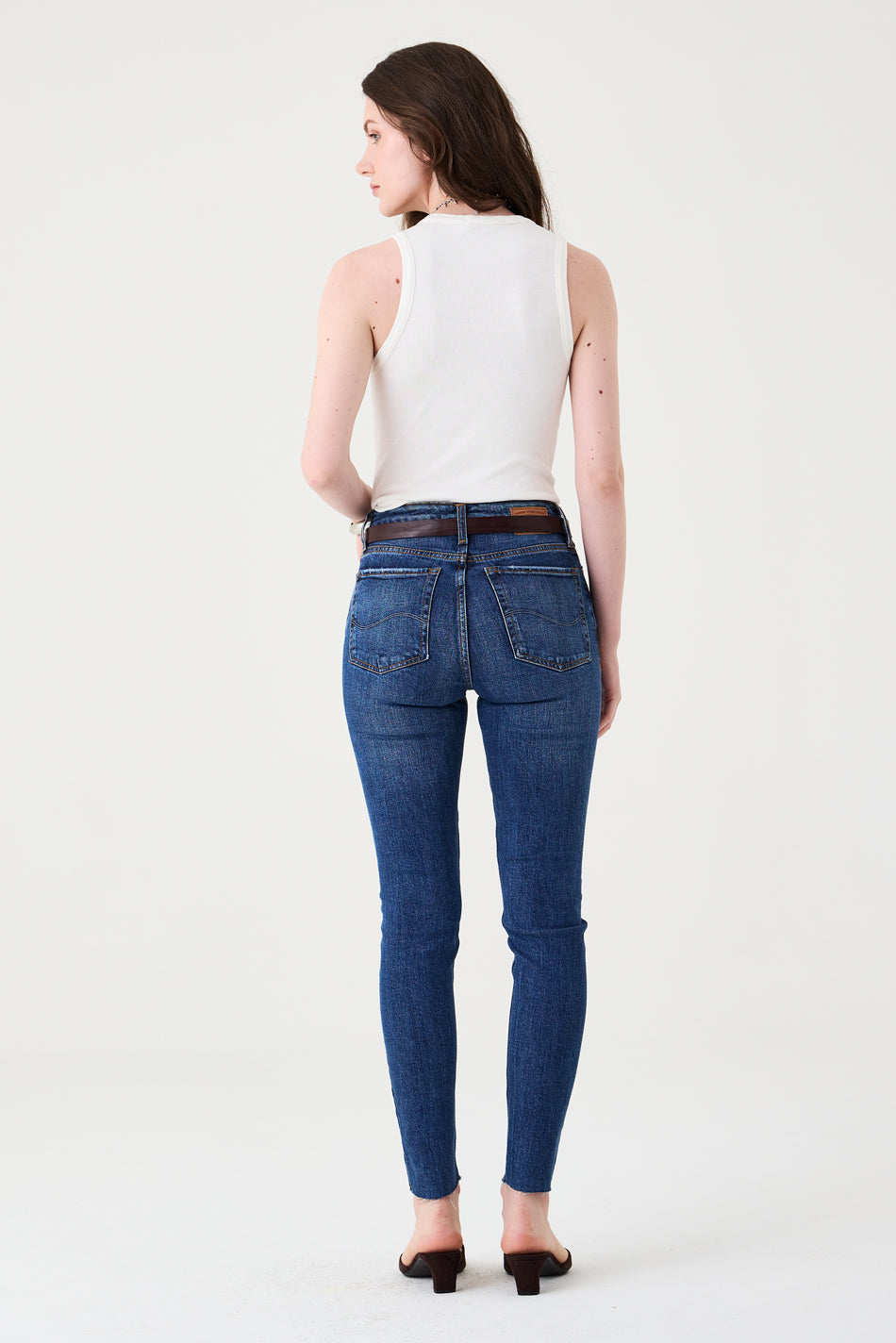 CALÇA SOFIE FEMININA SKINNY JEANS ESCURO