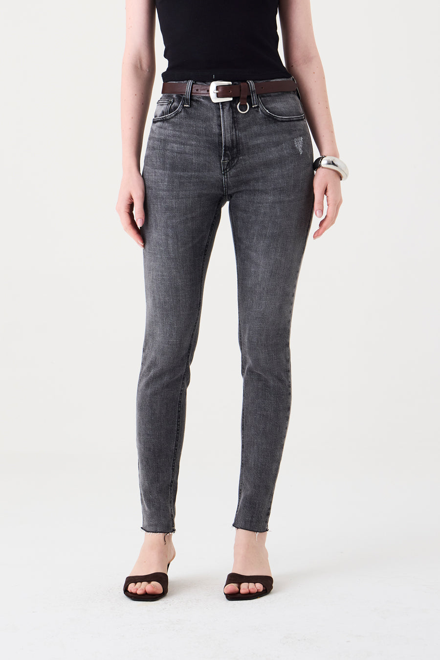 CALÇA SOFIE FEMININA SKINNY BLACK JEANS – Desert & Denim