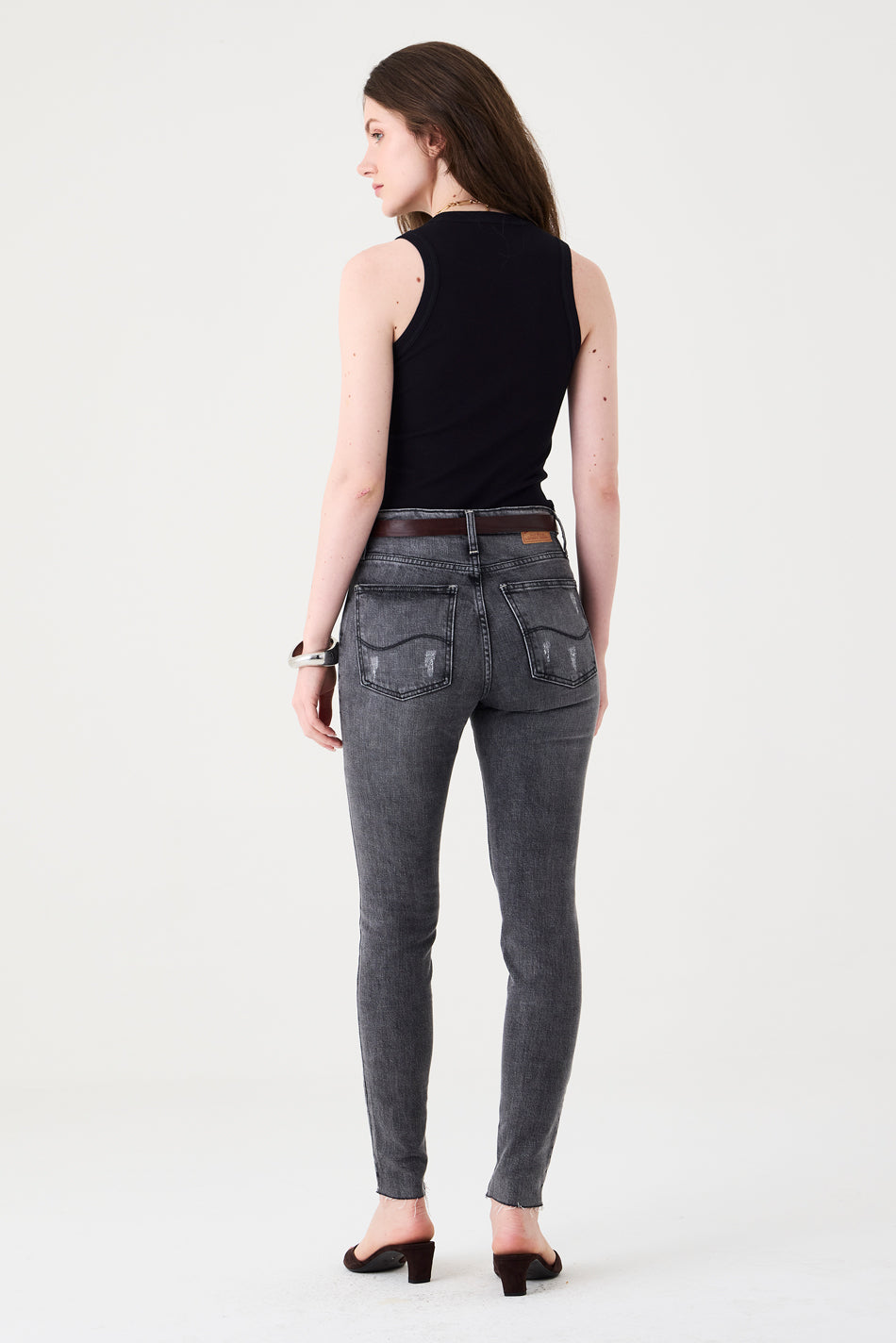 CALÇA SOFIE FEMININA SKINNY BLACK JEANS